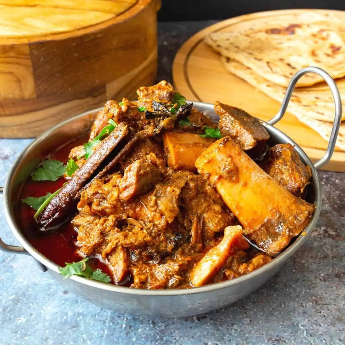 Mutton Curry Combo at Bagara Indian Kitchen & Bar Calgary